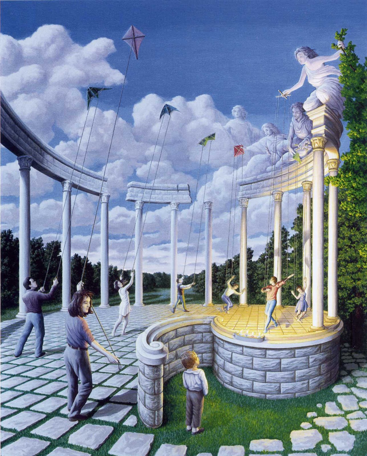 paintings of Rob Gonsalves