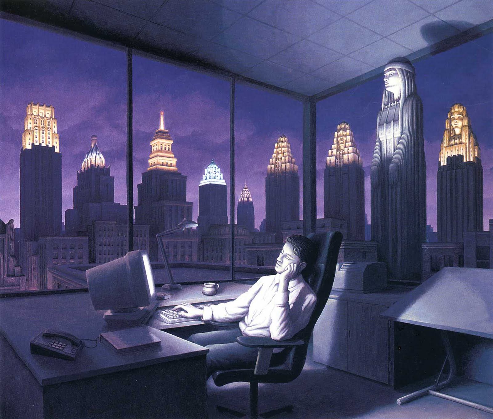 paintings of Rob Gonsalves