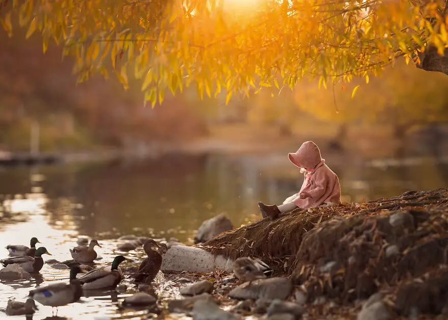 Lisa Holloway Kids Photography With Farm Animals