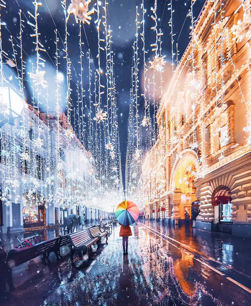 Moscow Fairytale-Like Beauty During Winter by Kristina Makeeva