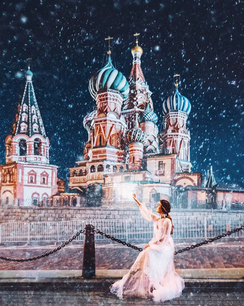 Moscow Fairytale-Like Beauty During Winter by Kristina Makeeva