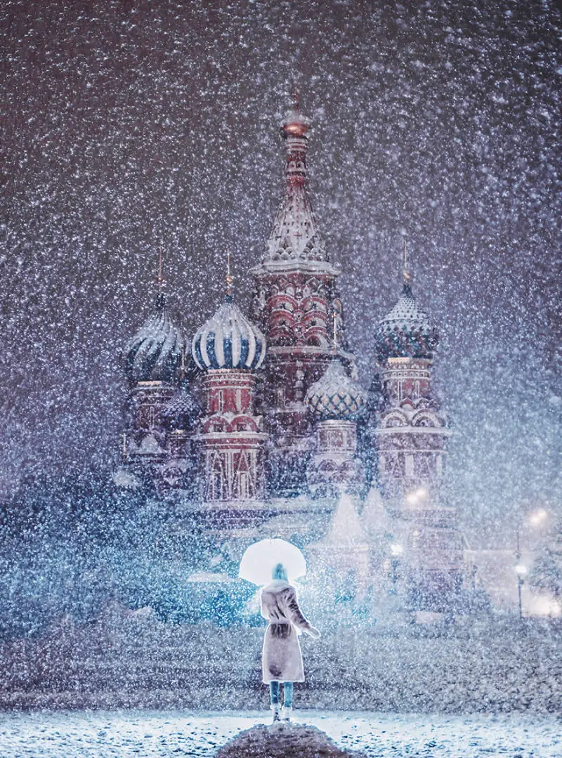 Moscow Fairytale-Like Beauty During Winter by Kristina Makeeva