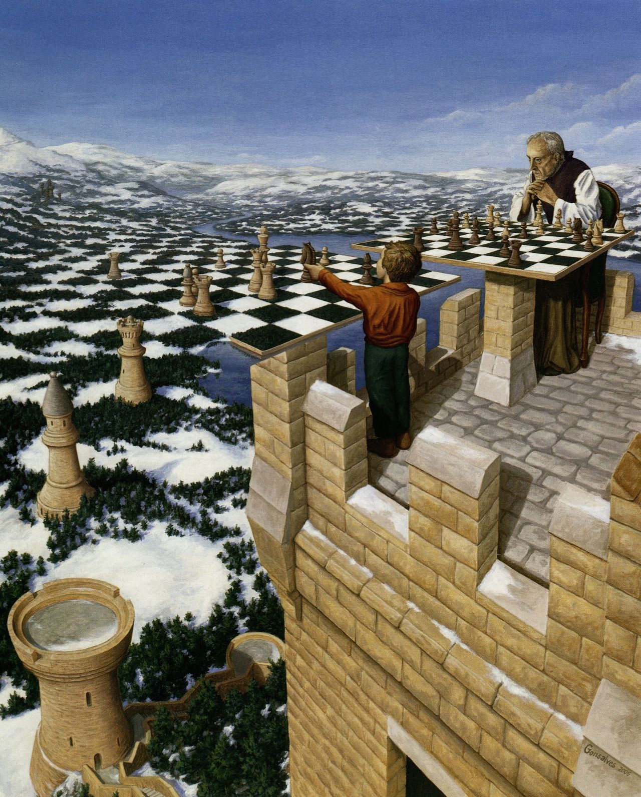 paintings of Rob Gonsalves