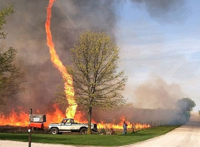 Fire tornado