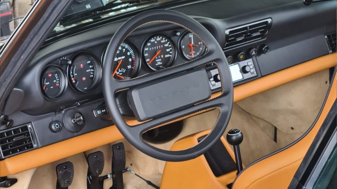 Porsche 930 TAG Turbo F1 Engine Niki Lauda Interior 