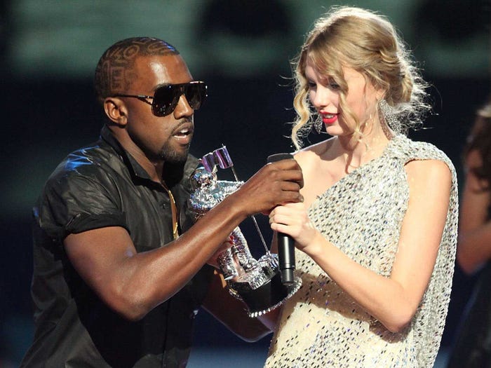 taylor swift kanye west