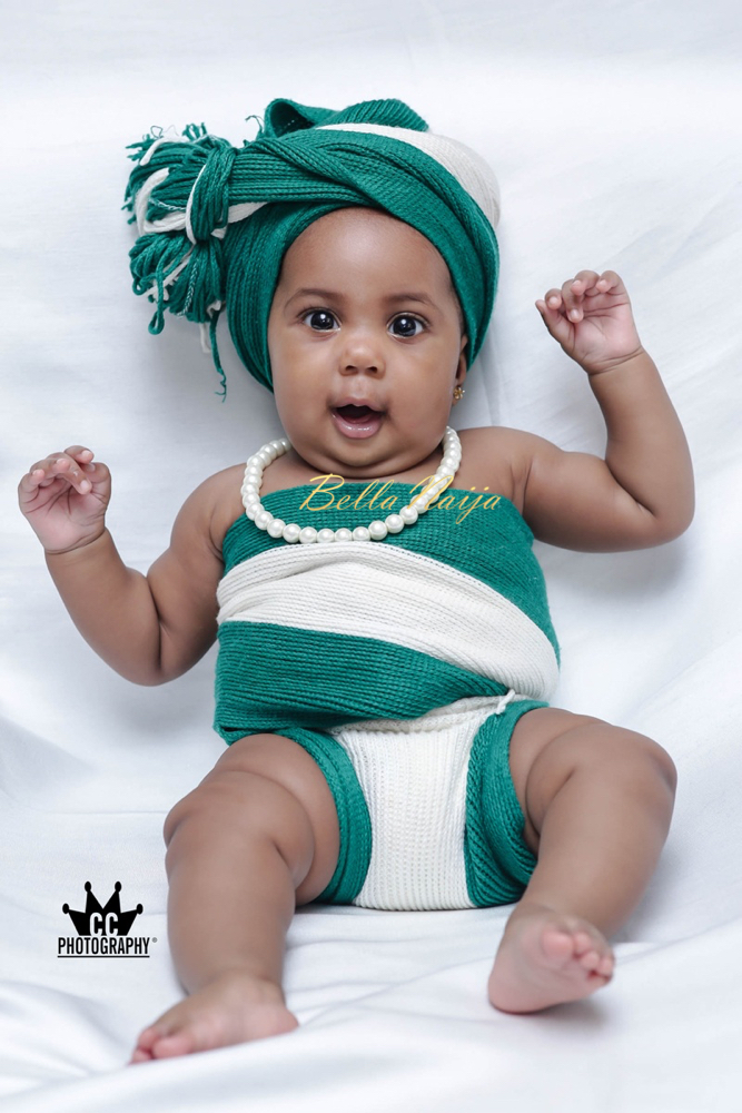 Baby Christabel Tata Chidiebere in Nigerias Colours 10