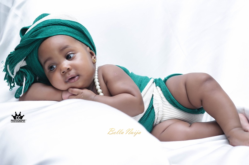 Baby Christabel Tata Chidiebere in Nigerias Colours 6