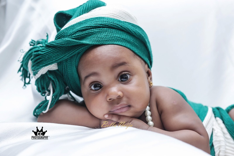 Baby Christabel Tata Chidiebere in Nigerias Colours 7