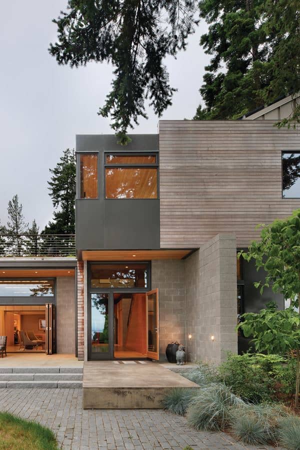 Aesthetic contemporary design meets sustainability in this stunning home