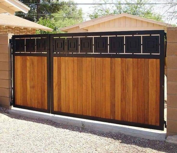 30 Modern Style Front Gate Ideas for Your Home