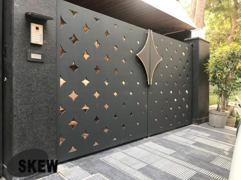 30 Modern Style Front Gate Ideas for Your Home