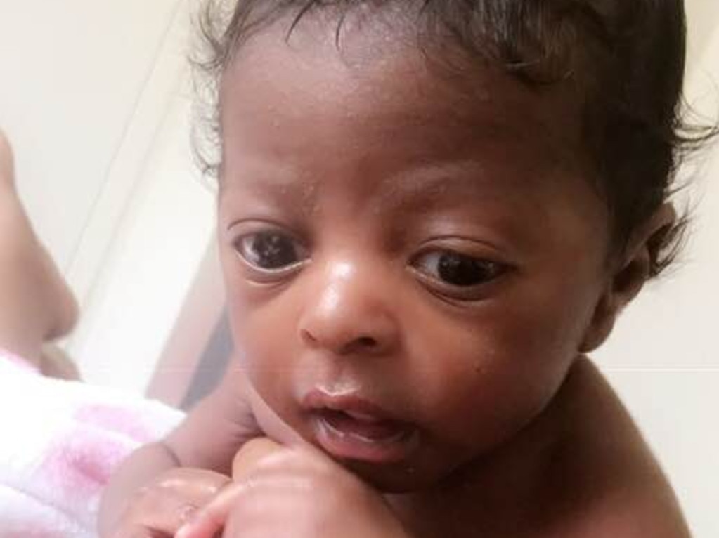 Quaylaa Ann’s newborn son has amassed fans around the world since her rant. Picture: Facebook